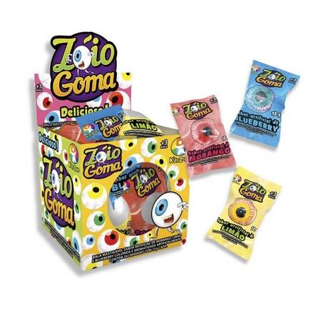 BALA DE GELATINA KIDS Z 12G ZOIO GOMA