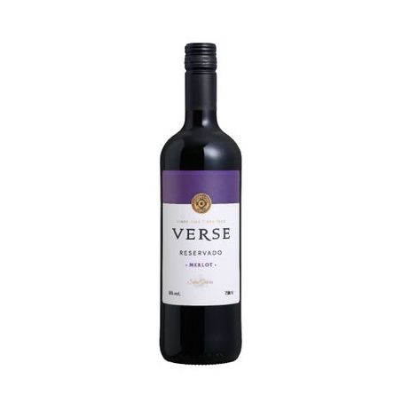 Vinho verse 750ml merlot