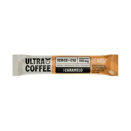 Suplemento Pó Plant Power Ultra Coffee Caramelo 10g
