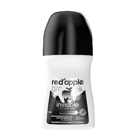 DESOD ROLLON RED APPLE INVISIB 50ML