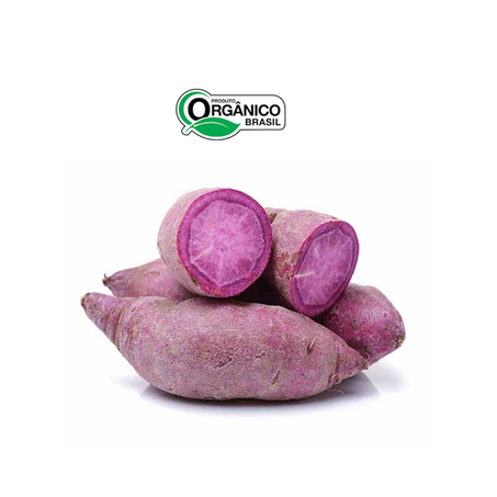 BATATA DOCE POLPA ROXA ORGANICA 500G