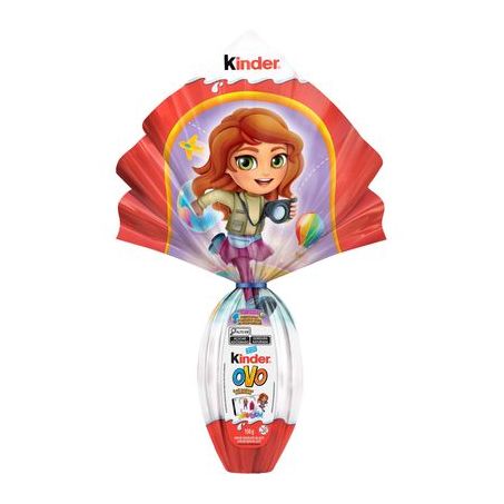OVO DE PASCOA KINDER OVO MAXI MENINAS 150G