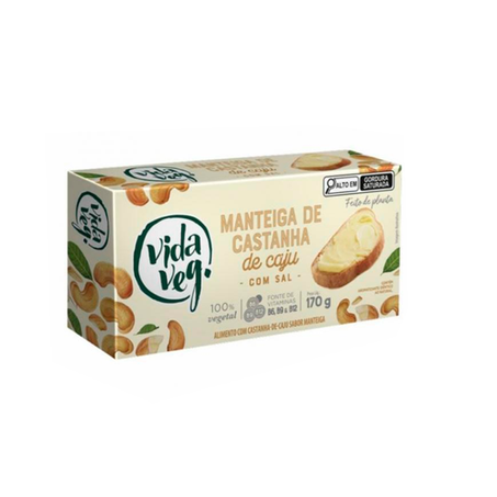 Manteiga Vegana Tablete Vida Veg 200g