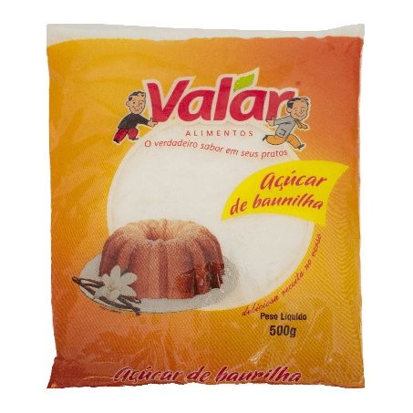 ACUCAR BAUNILHA VALAR 500G