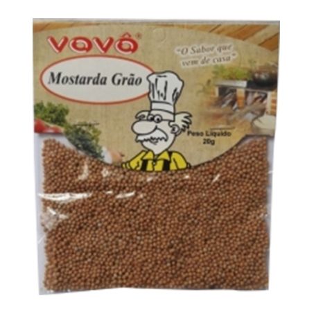 MOSTARDA VOVO 20G GRAO