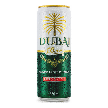 CERVEJA LAGER PREMIUM PURO MALTE DUBAI