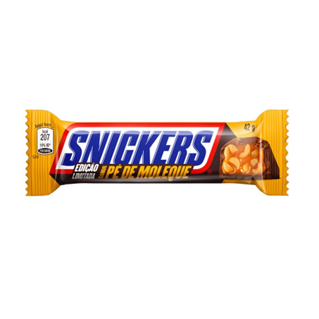 BOMBOM SNICKERS PÉ DE MOLEQUE 42G