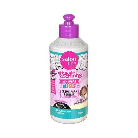 Creme Pentear Salon Line To de Cacho Molinha Embalagem 300ML