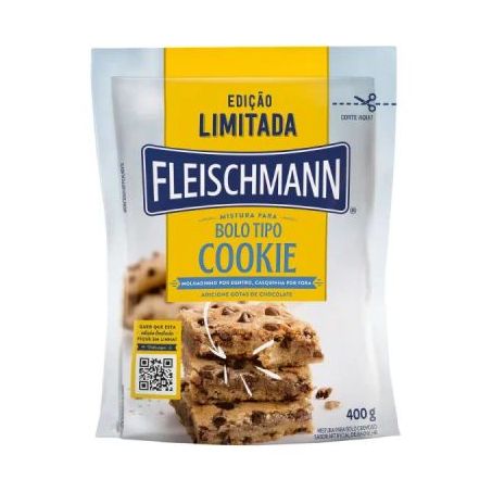 Mistura bolo fleischmann cookie 400gr