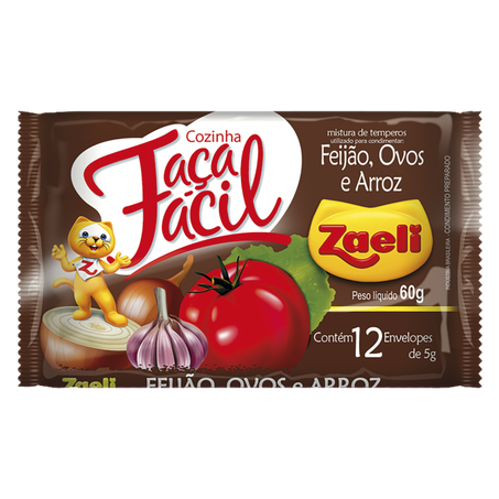 TEMPERO  ZAELI FEIJAO 60G (015950)