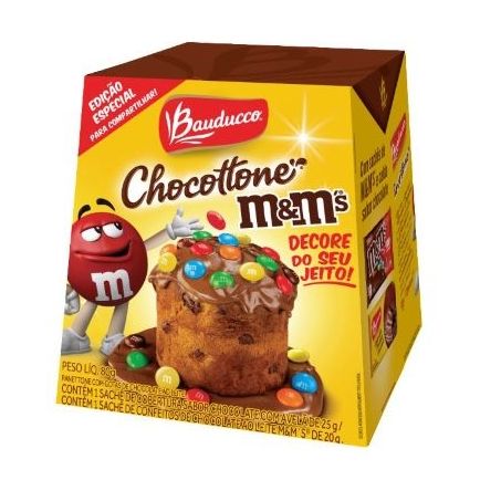 Mini panettone bauducco 80g mms