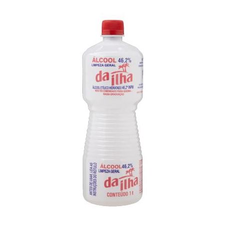 Álcool da ilha + bicarbonato 1l