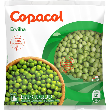 Ervilha Copacol 1,1kg - Congelada