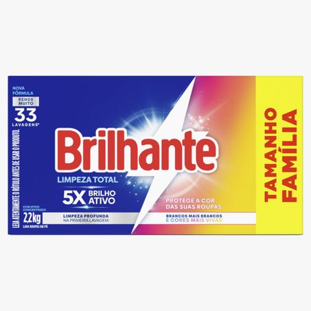 LAVA ROUPAS PO LIMP TOTAL BRILHANTE 2,2KG