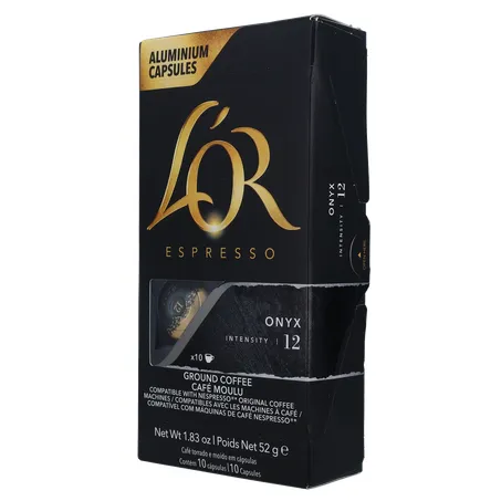Capsula Lor Espresso Onyx 52g 360-4