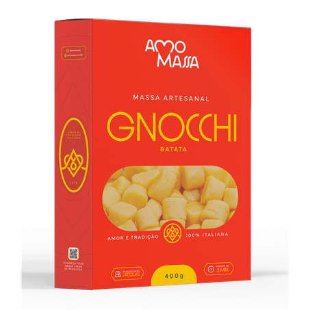 Nhoque Amo Massa 400g Batata