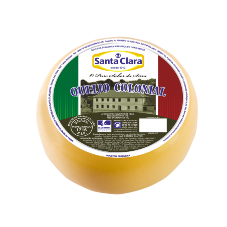 QUEIJO SANTA CLARA COLONIAL