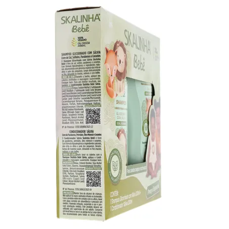 Kit shampoo + cond skalinha salvia 200ml 360-29