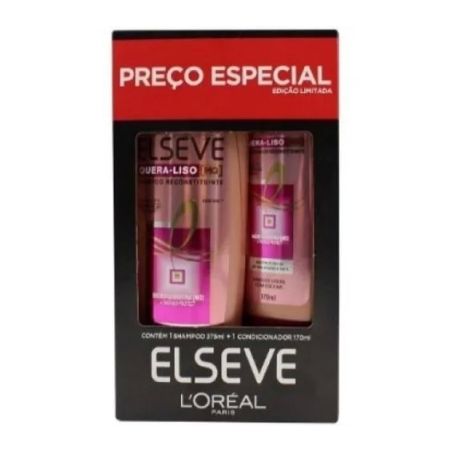 Kit elseve sh375ml+cond170ml quera liso