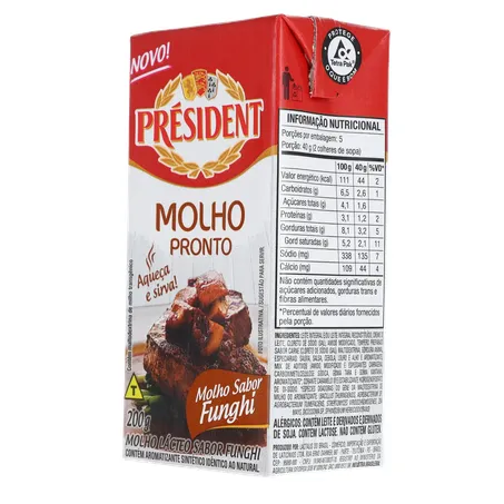 MOLHO PRESIDENT FUNGHI 200G 360-5