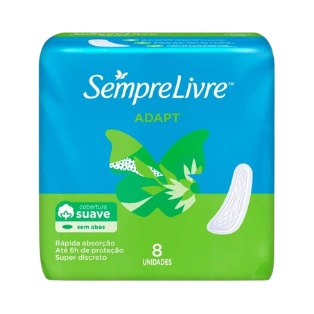 Absorvente sempre livre especial suave c/8