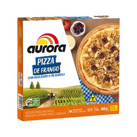 PIZZA FGO/MUSSA/REQUEIJAO/AZEITONA PTA AURORA 460G