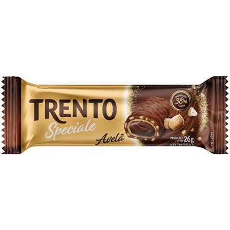 Chocolate barrinha trento speciale 26g avela dark (unidade)