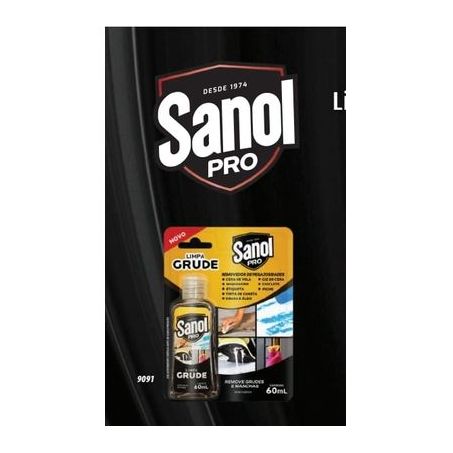 Limpa grude sanol 60ml