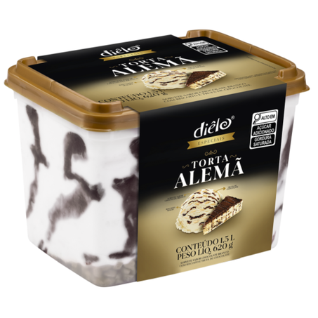 Sorvete dielo torta alema pote 1,3l