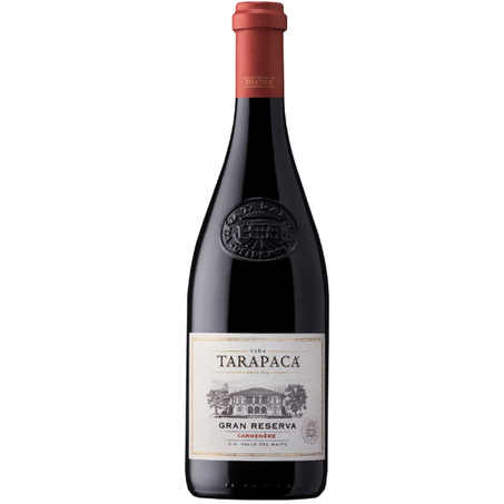 VINHO CHILENO TINTO TARAPACÁ GRAN RESERVA CARMENERE 750ML