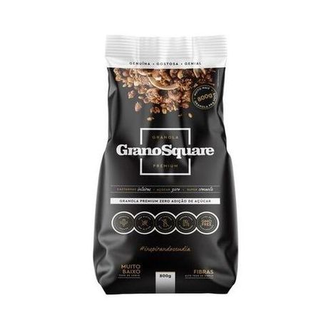 Granola Veg Prem Grano Square Zero 800G