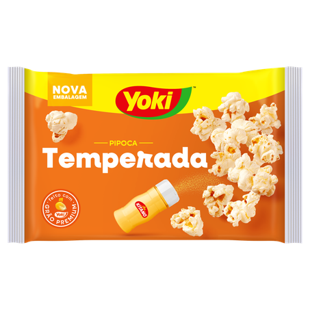 Pipoca Yoki para Micro-Ondas Sabor Toque Do Chef 100g