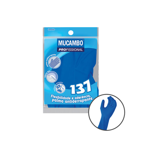 LUVA MUCAMBO AZUL TAM P (071715)