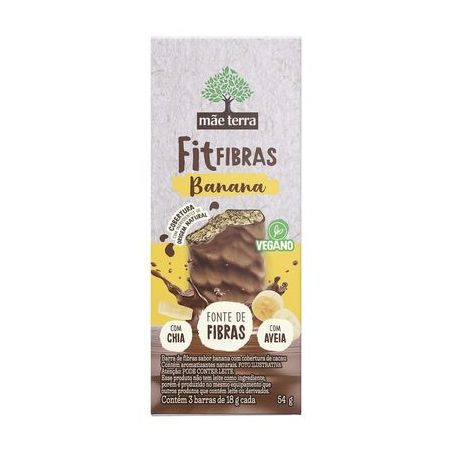 BARRA MAE TERRA 54G FIT FIBRAS BANANA