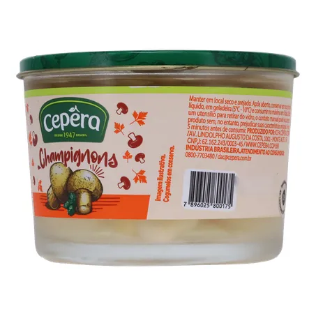 Cogumelos em conserva cepêra champignon 360-4