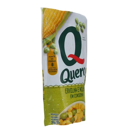 Ervilha e Milho em Conserva Quero Sachê 170gr 360-31