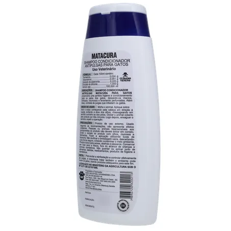 SHAMPOO+CONDICIONADOR ANTIPULGAS MATACURA 200ML 360-21