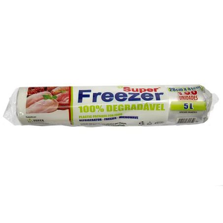 Embalagem super freezer 5l c/100