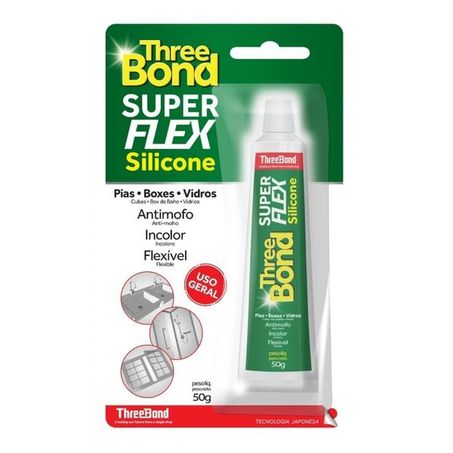 Cola silicone three bond super flex 50g