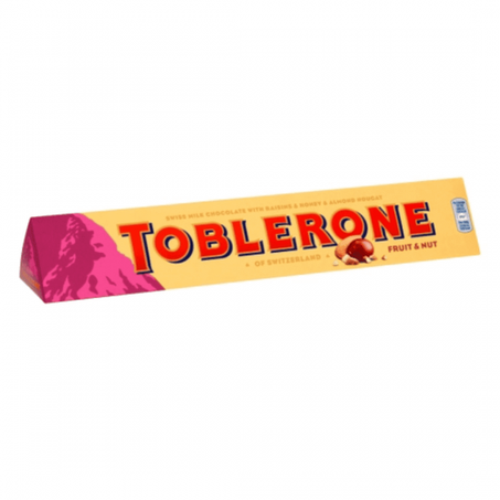 CHOCOLATE TOBLERONE 100G FRUIT E NUT