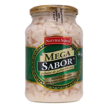 Palmito mega sabor picado 300g 360-35