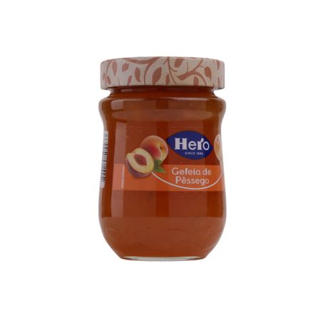 Geleia Hero Pêssego  Pote de Vidro 345gr 360-55
