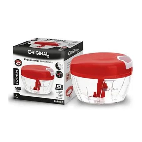 TRITURADOR MANUAL 500ML 3 LAMINAS COLOR