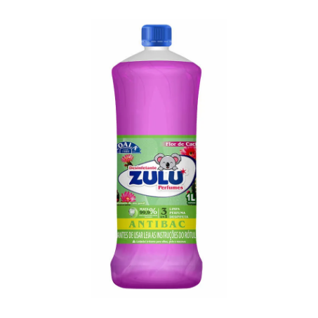 DESINF.ZULU 1LT ANTIBAC FLOR CACTO