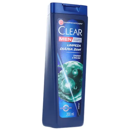SHAMPOO CLEAR ANTICASPA MEN 2 EM 1 200ML 360-33