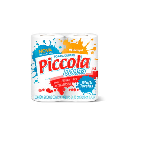 Papel Toalha Piccola Donna c/2un