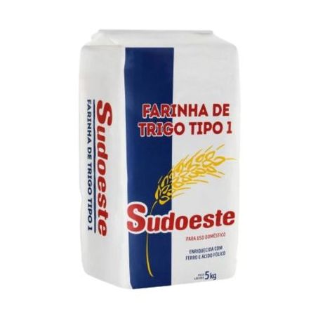 FARINHA DE TRIGO SUDOESTE TIPO 1 5KG