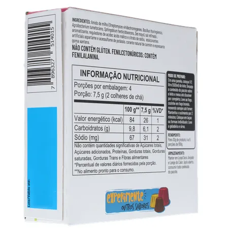 PUDIM ZERO MORANGO 30G - APTI 360-13