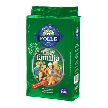 ERVA MATE FOLLE 500G MOAGEM GROSSA