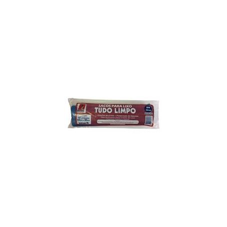 SACO LIXO TUDO LIMPO 50L C/10 RL AZ